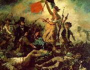 Eugene Delacroix Liberty Leading the People china oil painting artist